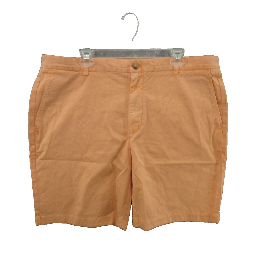 Vineyard Vines Mens Shorts Size 40 9" Inseam Stretch Cotton Blend Orange New